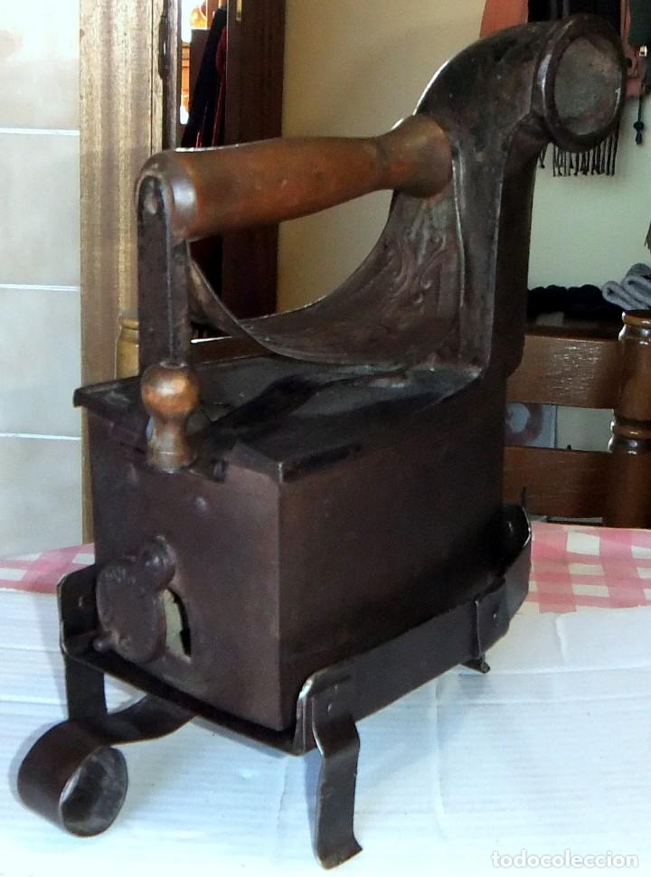 Antig&uuml;edades: PLANCHA CHIMENEA - Foto 2
