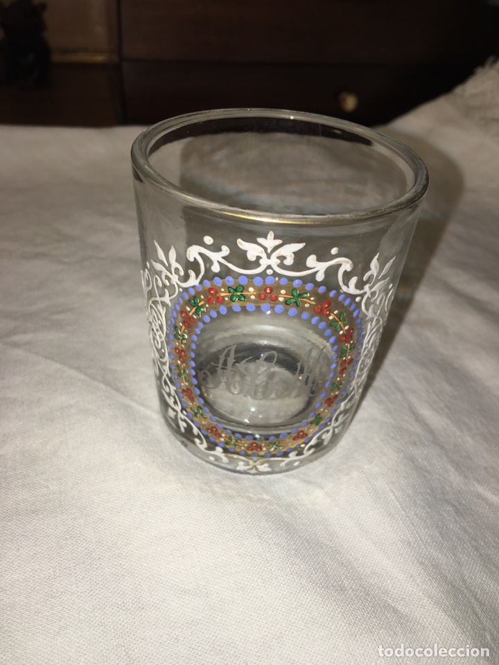 Antig&uuml;edades: Vaso de cristal de murano - Foto 1