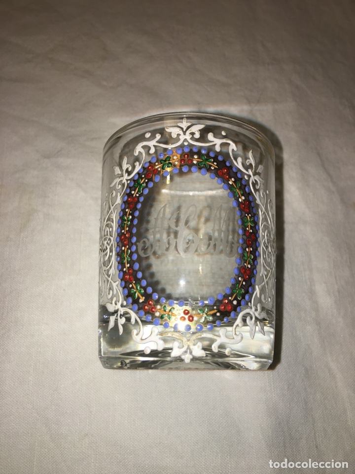 Antig&uuml;edades: Vaso de cristal de murano - Foto 2