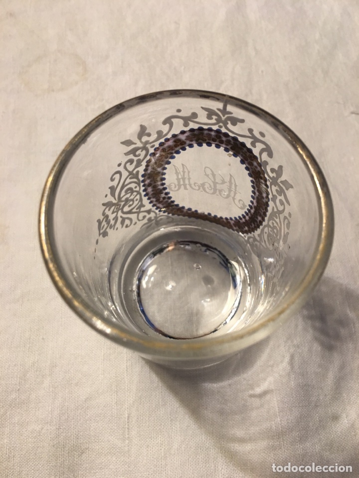 Antig&uuml;edades: Vaso de cristal de murano - Foto 3
