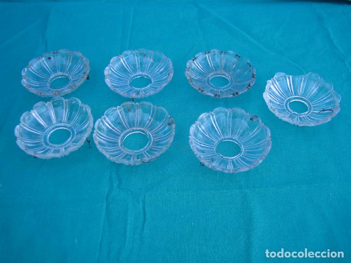 Antig&uuml;edades: Antiguos platillos para lampara - Foto 1