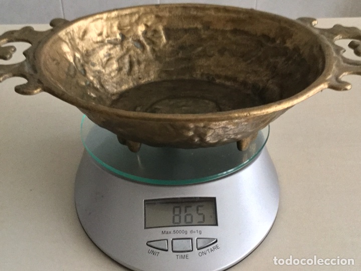 Antig&uuml;edades: Figura de bronce tipo ensaladera 30 cm - Foto 3