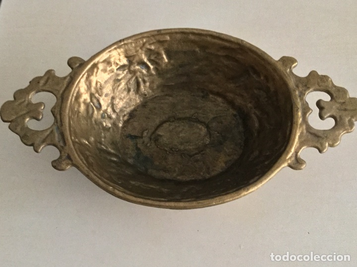 Antig&uuml;edades: Figura de bronce tipo ensaladera 30 cm - Foto 4