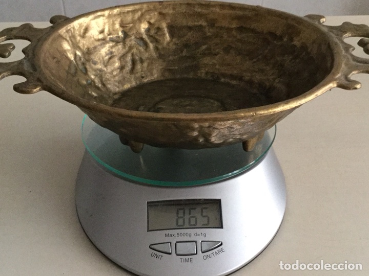 Antig&uuml;edades: Figura de bronce tipo ensaladera 30 cm - Foto 5