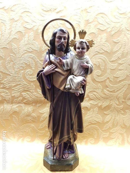 Antig&uuml;edades: SAN  JOS&Eacute; CON  NI&Ntilde;O EN  BRAZOS - Foto 3