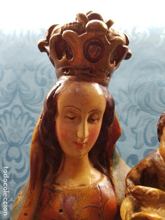 Antig&uuml;edades: VIRGEN  CON  NI&Ntilde;O  EN  BRAZOS - Foto 4