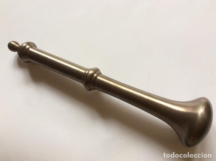 Antig&uuml;edades: MAZO O MANO BRONCE MORTERO / ALMiREZ 21 CM. - Foto 1