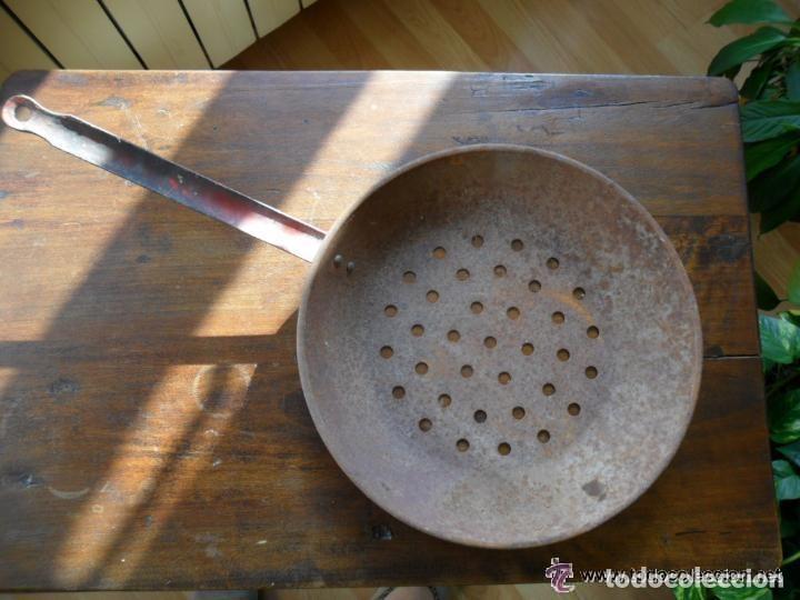 Antig&uuml;edades: SARTEN PARA ASAR CASTA&Ntilde;AS ANTIGUA - Foto 1