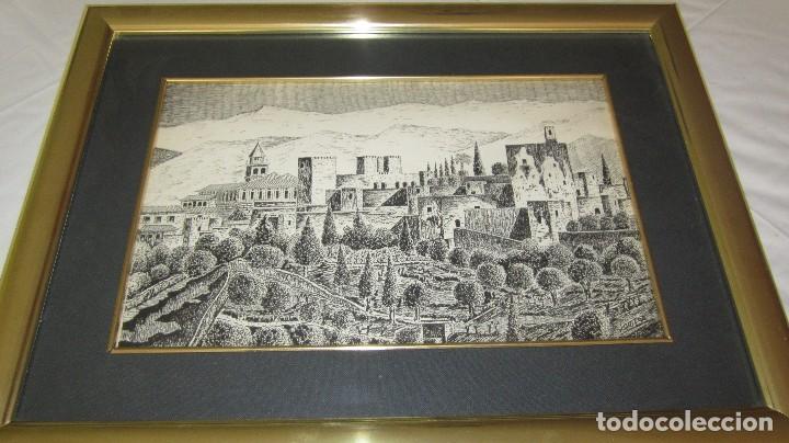 Antig&uuml;edades: ALHAMBRA DE GRANADA A PLUMILLA