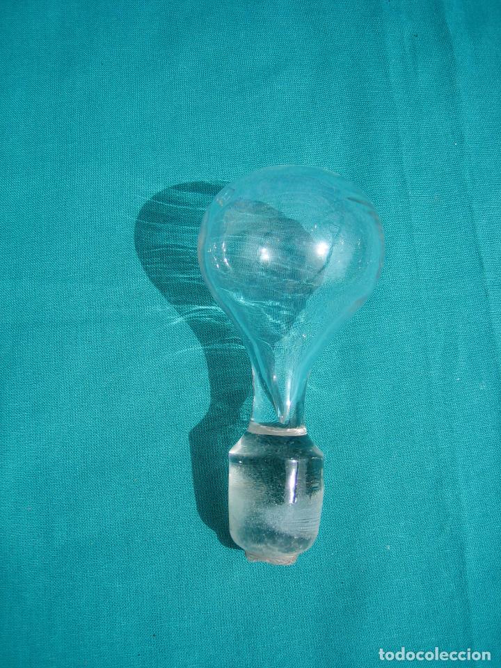 Antig&uuml;edades: Tap&oacute;n de cristal para botella - Foto 1