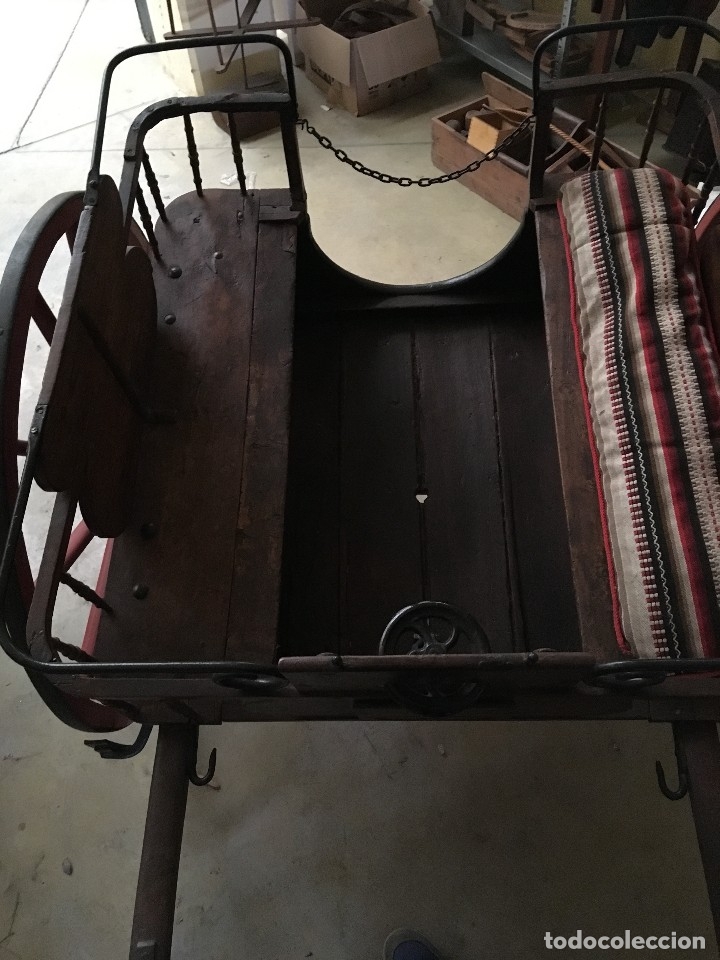 Antig&uuml;edades: CARRUAJE ORIGINAL DEL S.XIX. TIPO TONNEAU - Foto 5