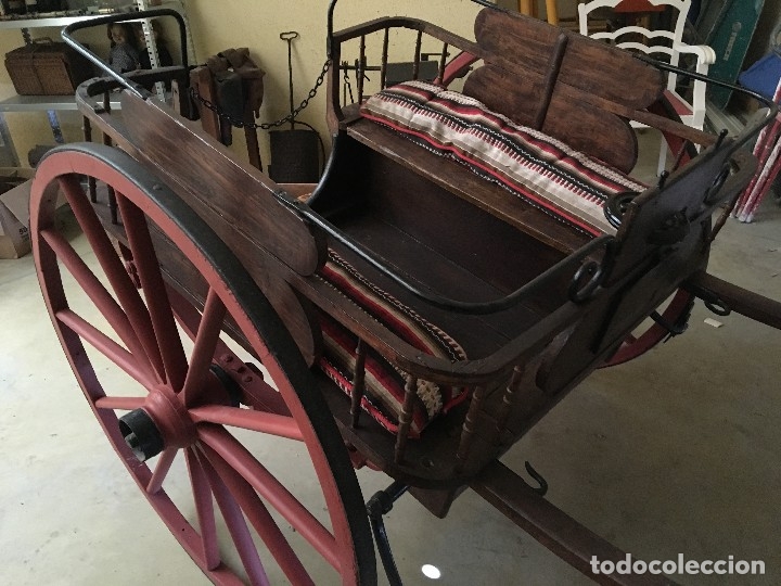 Antig&uuml;edades: CARRUAJE ORIGINAL DEL S.XIX. TIPO TONNEAU - Foto 7