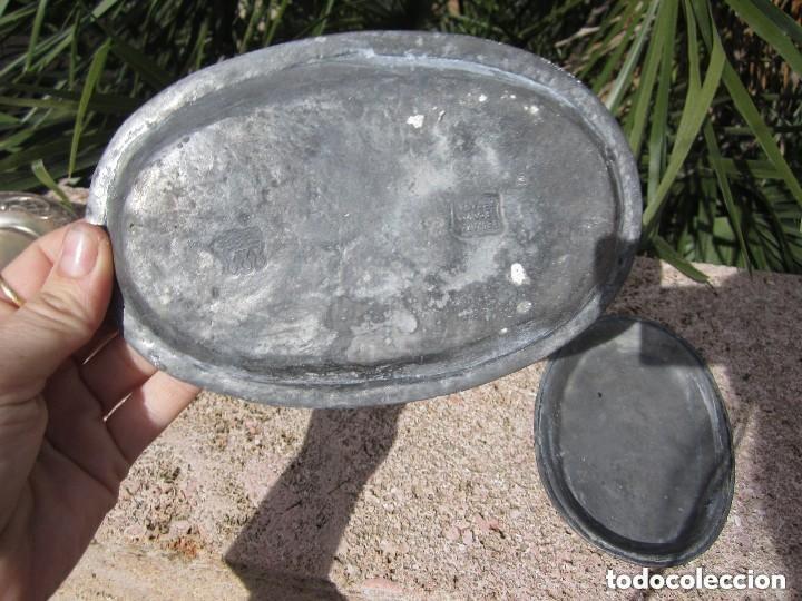 Antig&uuml;edades: 2 platos plata selladas - Foto 3