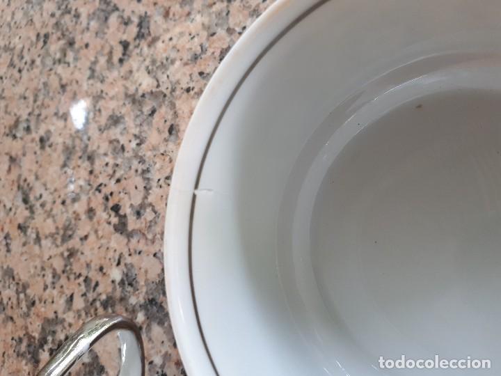 Antig&uuml;edades: antiguo juego de consome - Foto 7