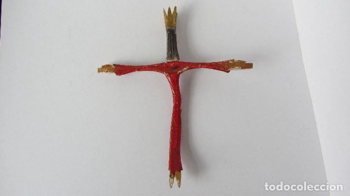 Antig&uuml;edades: CRISTO REY EN MADERA - Foto 5