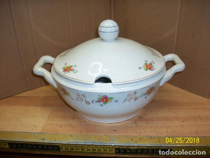 Antig&uuml;edades: SOPERA DE PORCELANA - Foto 2