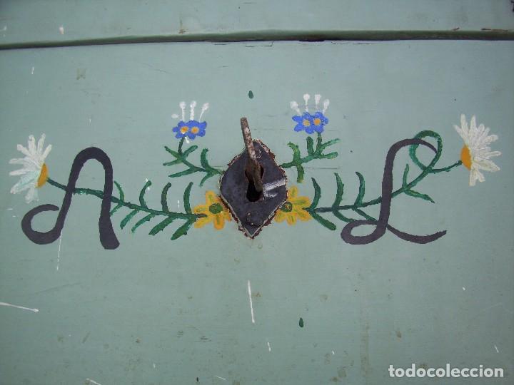 Antig&uuml;edades: PRECIOSO BA&Uacute;L ANTIGUO - Foto 14