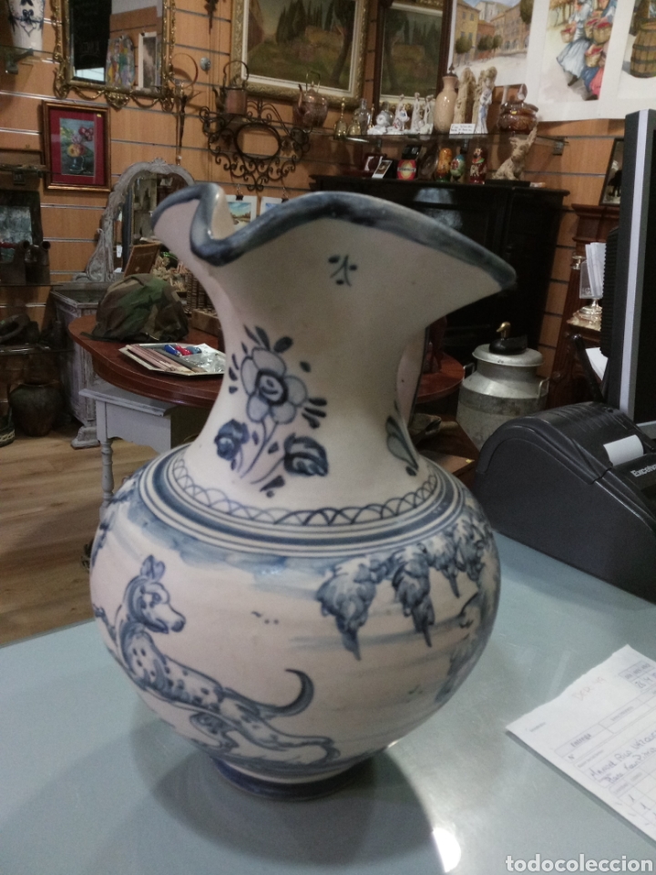 Antig&uuml;edades: Jarra Talavera. - Foto 1
