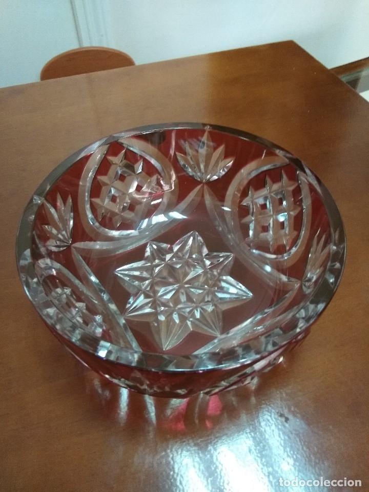 Antig&uuml;edades: Centro de cristal belga Val Lambert - Foto 3