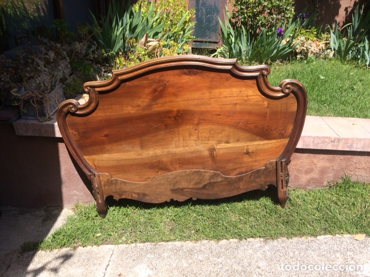 Antig&uuml;edades: Cama siglo XIX - Foto 2