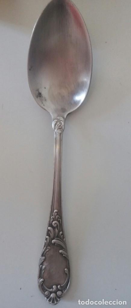 Antig&uuml;edades: Cuchara de plata antigua - Foto 1