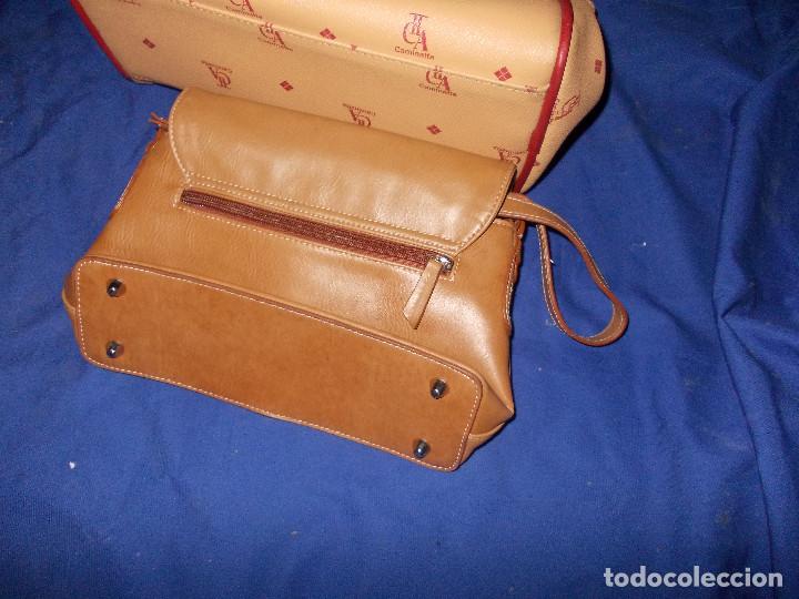 Antig&uuml;edades: bolso nobuck - Foto 2