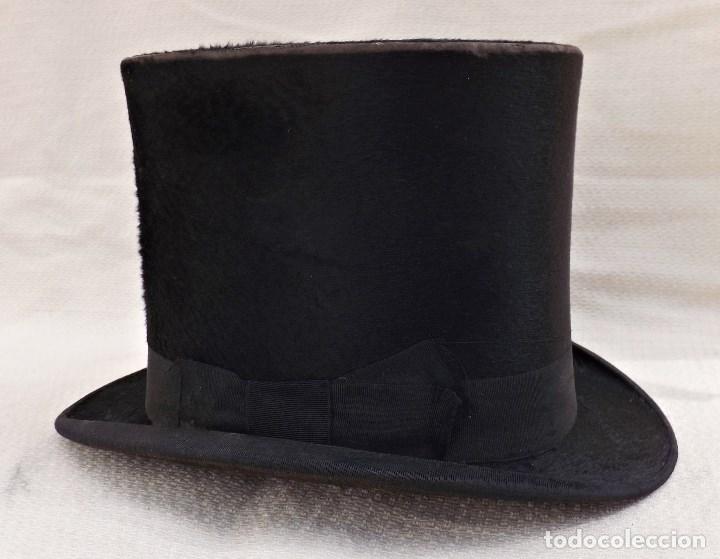 Antig&uuml;edades: ANTIGUO SOMBRERO DE COPA - Foto 2