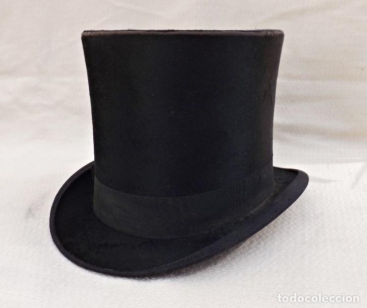 Antig&uuml;edades: ANTIGUO SOMBRERO DE COPA - Foto 3