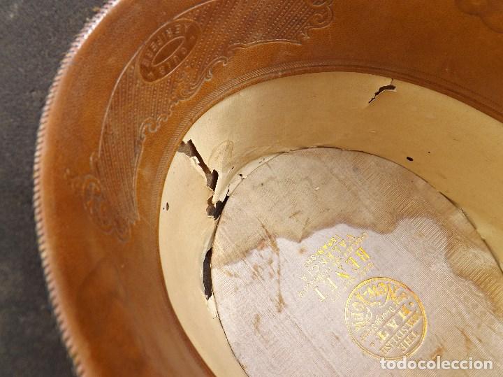 Antig&uuml;edades: ANTIGUO SOMBRERO DE COPA - Foto 8