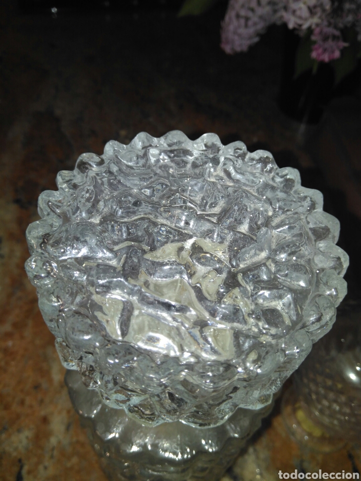 Antig&uuml;edades: Botella s de cristal de los a&ntilde;os 50 - Foto 3