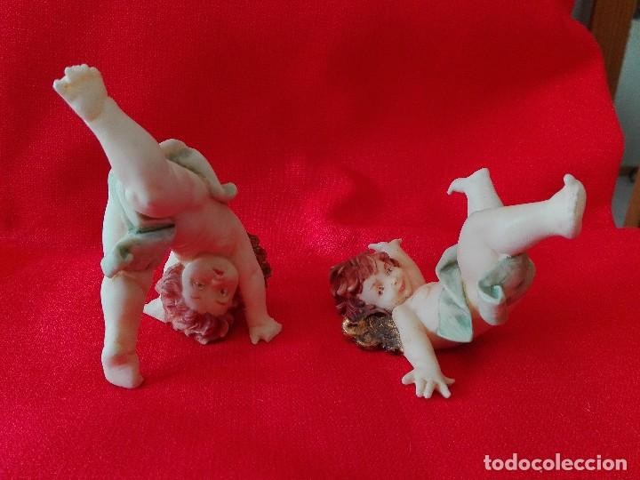 Antig&uuml;edades: Angelitos de marmolina - Foto 1