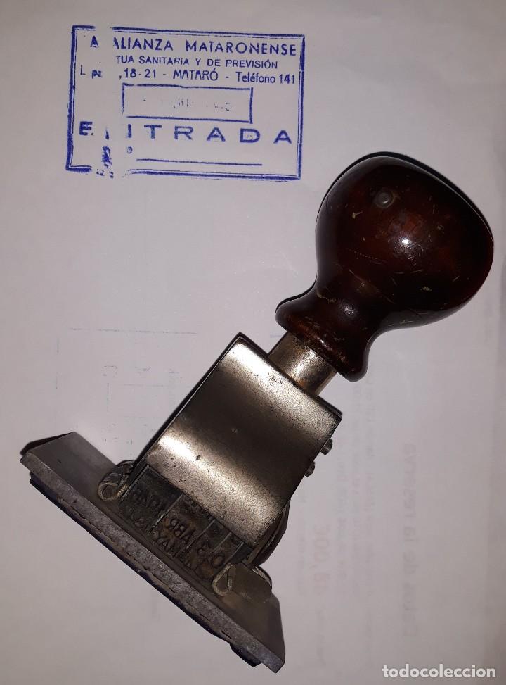 Antig&uuml;edades: TAMPON ALIANZA MATARONENSE - Foto 1