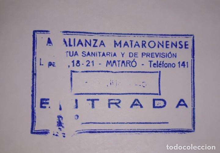 Antig&uuml;edades: TAMPON ALIANZA MATARONENSE - Foto 6