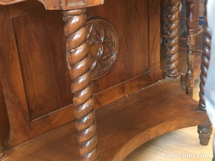 Antig&uuml;edades: Consola de nogal - Foto 3
