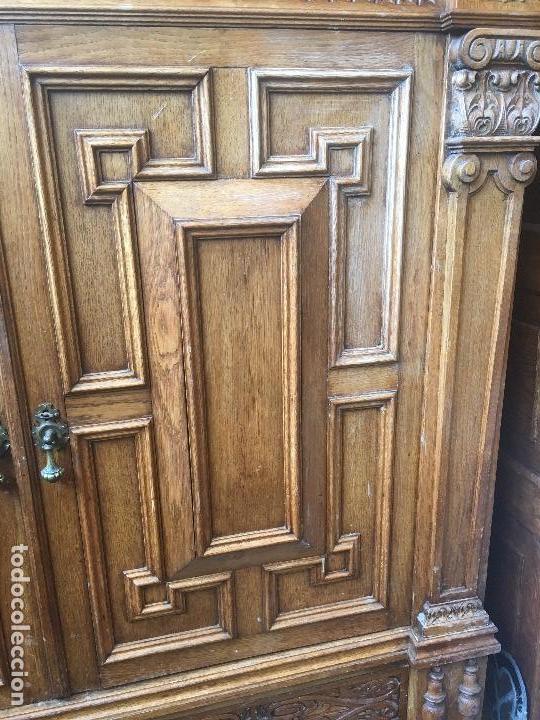 Antig&uuml;edades: Espectacular mueble bar de roble - Foto 2