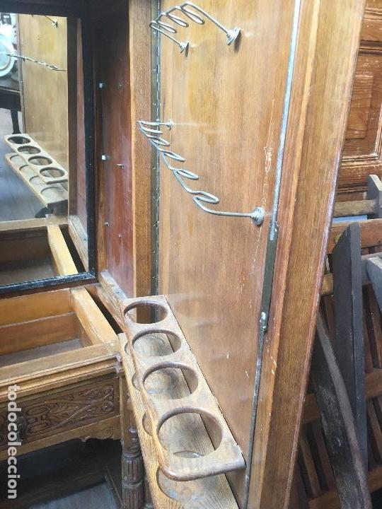 Antig&uuml;edades: Espectacular mueble bar de roble - Foto 3
