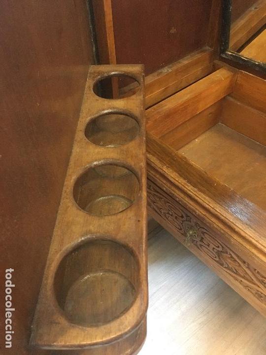 Antig&uuml;edades: Espectacular mueble bar de roble - Foto 6