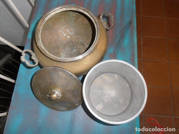 Antig&uuml;edades: Sopera de alpaca - Foto 4