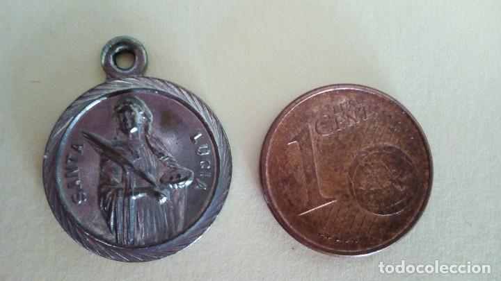 Antig&uuml;edades: MEDALLA SANTA LUC&Iacute;A - Foto 1