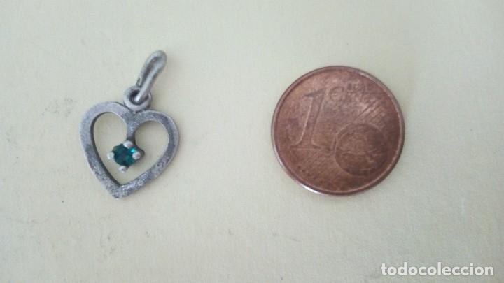 Antig&uuml;edades: PEQUE&Ntilde;A MEDALLA ANTIGUA CORAZ&Oacute;N - Foto 1