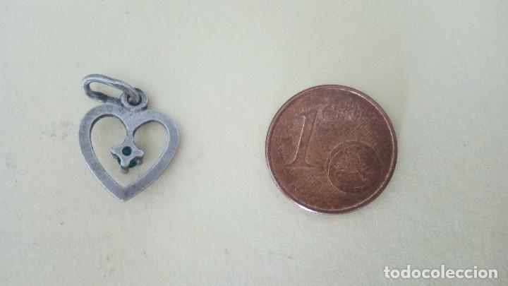 Antig&uuml;edades: PEQUE&Ntilde;A MEDALLA ANTIGUA CORAZ&Oacute;N - Foto 2