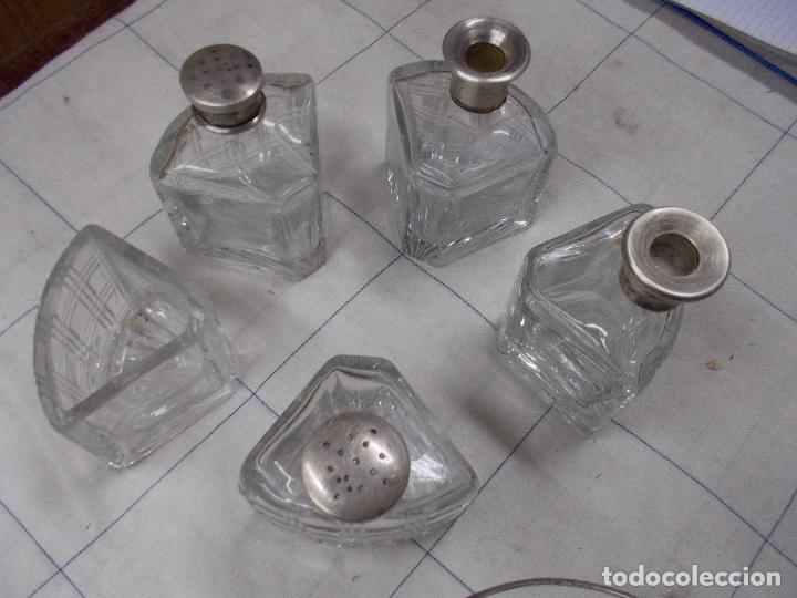 Antig&uuml;edades: salero pimentero y aceitera - Foto 7