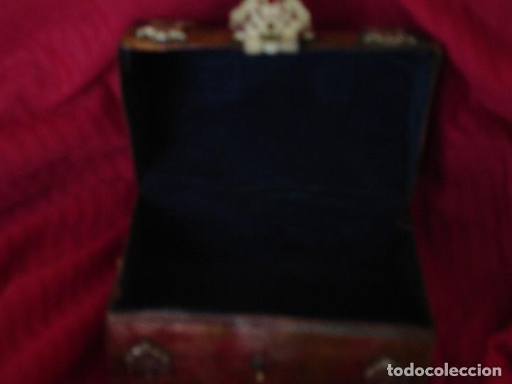 Antig&uuml;edades: COFRECILLO ANTIGUO DE COBRE - Foto 4