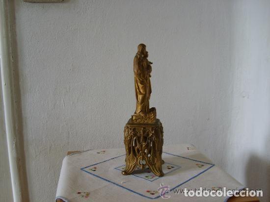 Antig&uuml;edades: SAN JOS&Eacute; --Bronce Siglo XIX - Foto 4