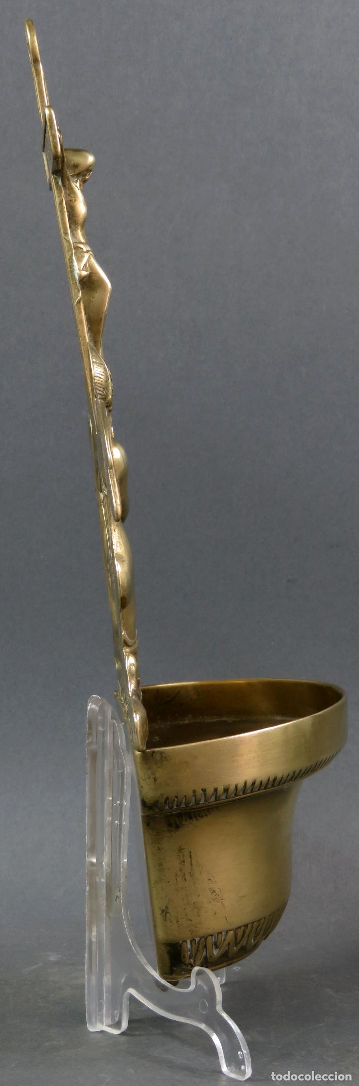 Antig&uuml;edades: Benditera Imperio en bronce dorado finales del siglo XIX - Foto 3