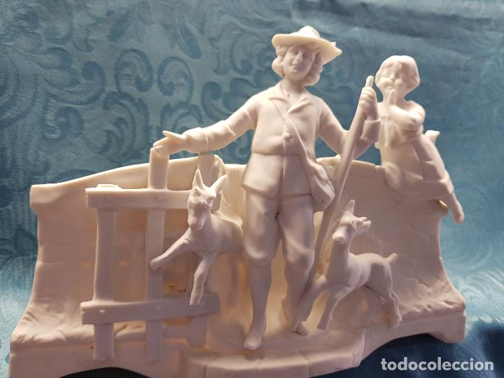 Antig&uuml;edades: BISCUIT  BLANCO  ESCENA  PASTORIL - Foto 4