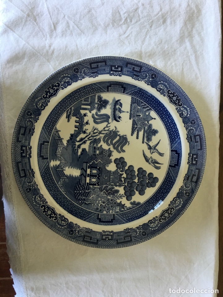 Antig&uuml;edades: Plato de porcelana inglesa - Foto 1