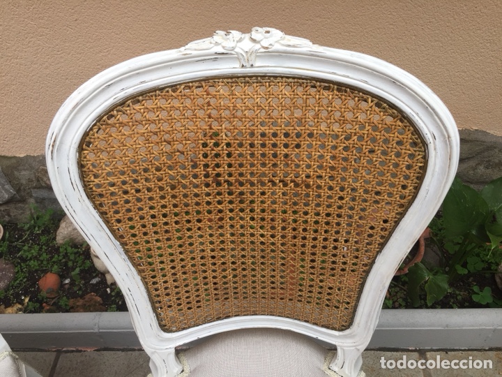 Antig&uuml;edades: Pareja de sillas restauradas - Foto 9