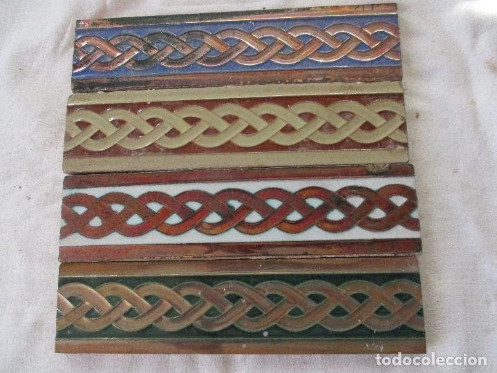 Antig&uuml;edades: Azulejos cenefas Ramos Rejano - Foto 1