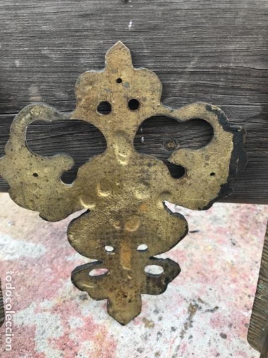 Antig&uuml;edades: Escudo y espigas.Metal - bronce - Foto 4